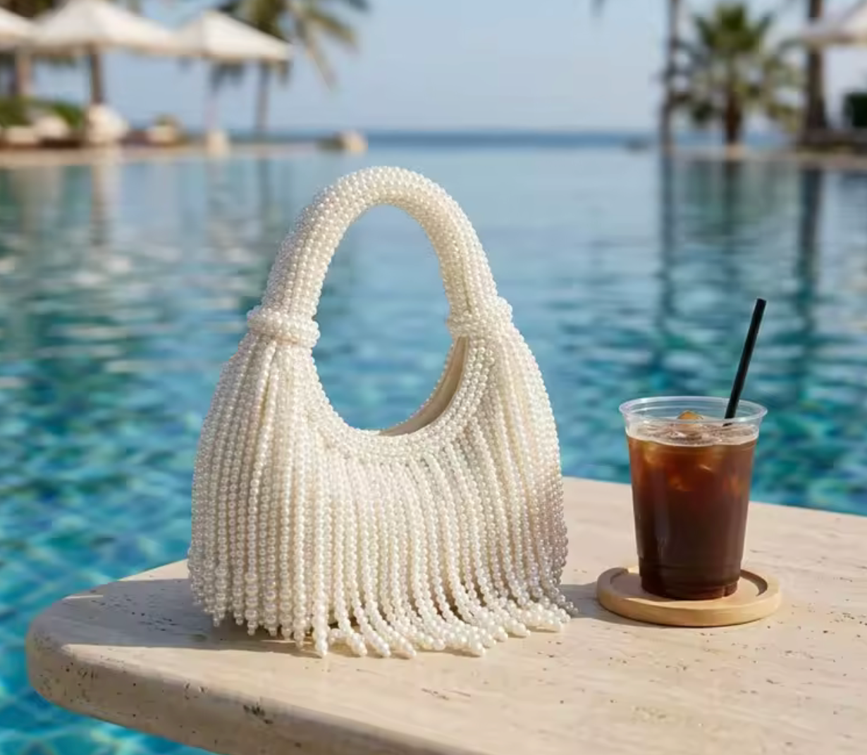 Pearl Drop Purse